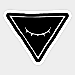 The Unseeing Eye (Inverted) Sticker